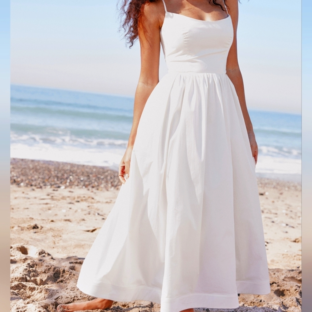 House of CB White Lolita Dress